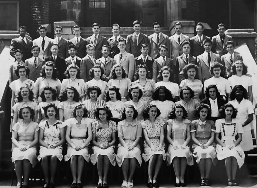 1950 Binghamton Central Graduation photo